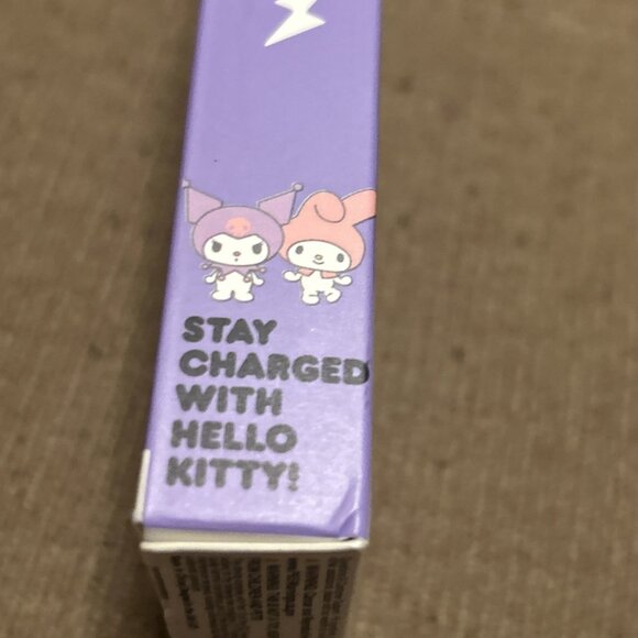 Hello Kitty & Friends Portable Power Bank 3600MAH Black Dual USB New In Box - Picture 10 of 11